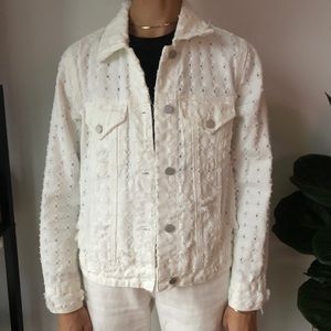 White Denim Jacket